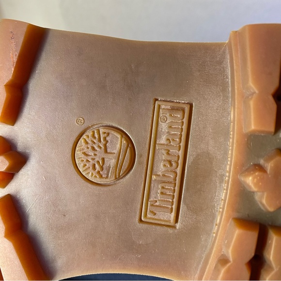 Timberland Premium Combat Boots DARK GRAY Nubuck Ankle Lace Up Boys 5 - Picture 6 of 7